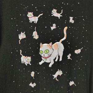 Rick and Morty Space Cats T-Shirt